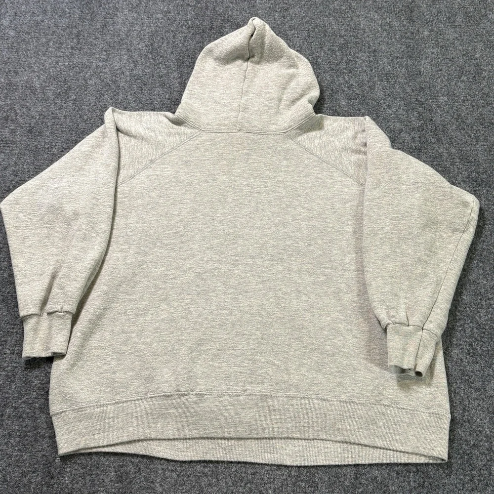 Vintage 1970s Harvard University Champion Blue Bar Hoodie Mens XL Gray USA 70s